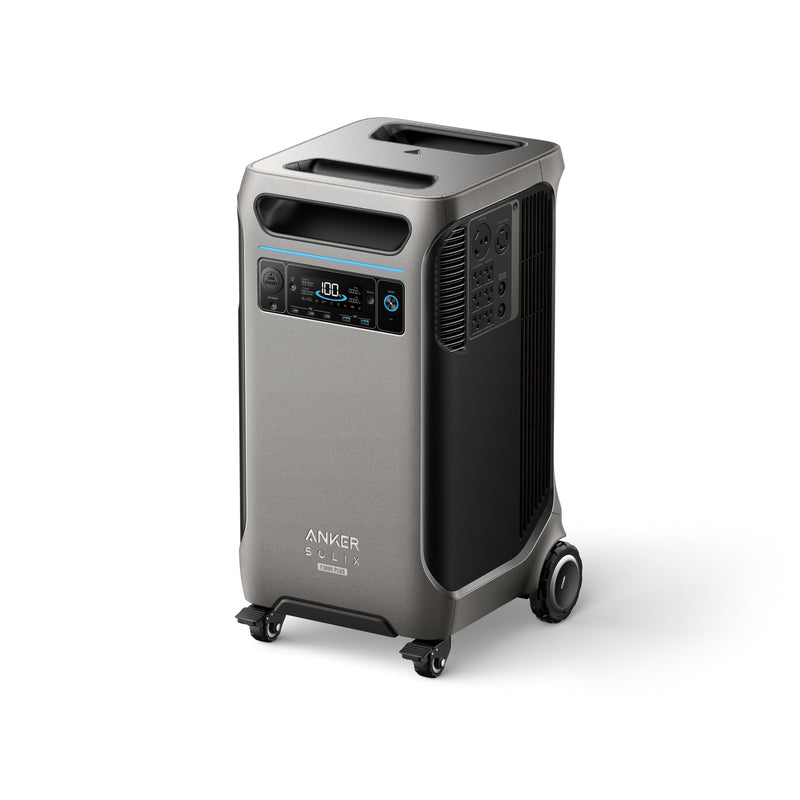 Anker SOLIX F3800 Plus Portable Power Station (With a Free Anker SOLIX F3800 Plus Protective Cover Bag)