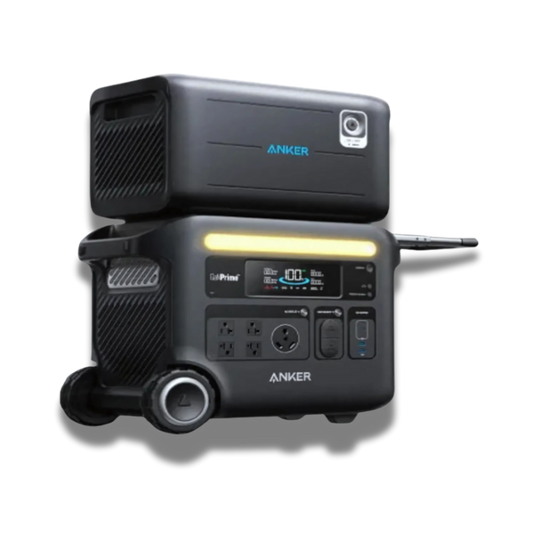 Anker SOLIX F2600 Solar Generator + Expansion Battery
