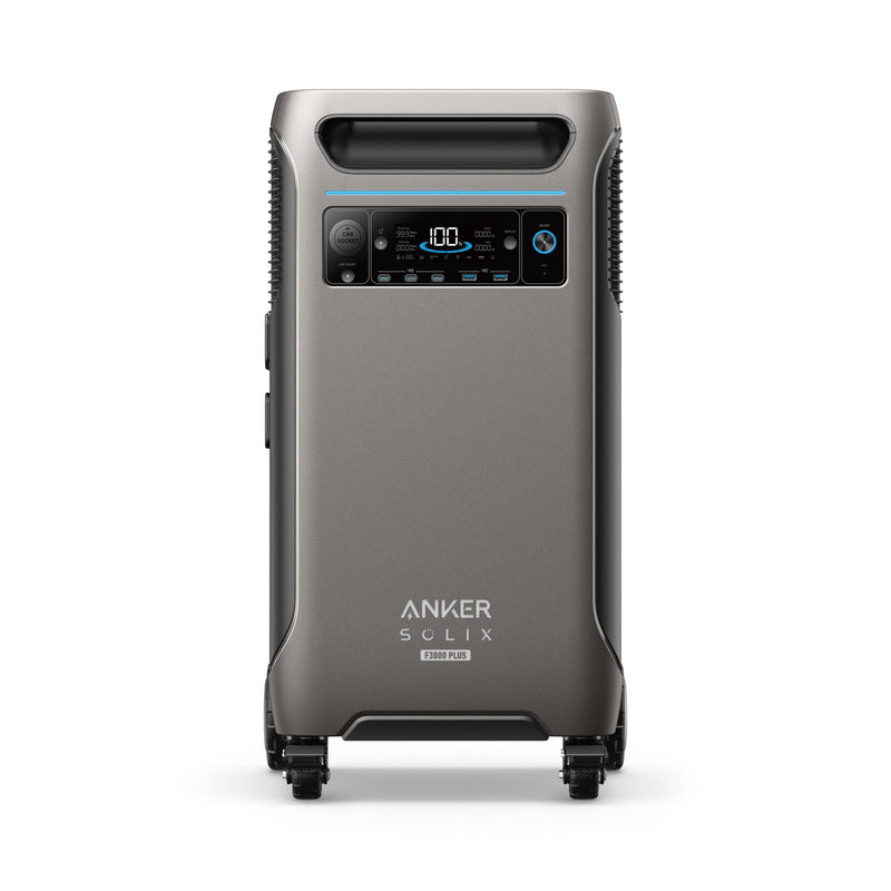 Anker SOLIX F3800 Plus Portable Power Station (With a Free Anker SOLIX F3800 Plus Protective Cover Bag)