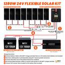 Rich Solar 1280 Watt Flexible Solar Kit