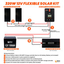 Rich Solar 320 Watt Flexible Solar Kit