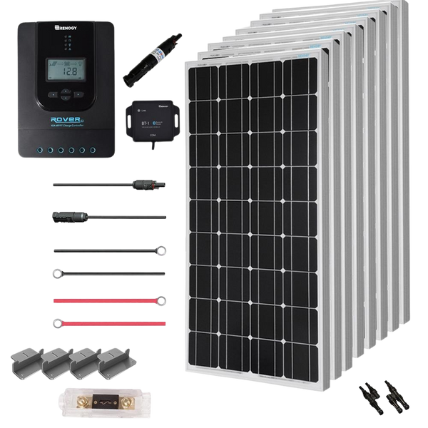 Renogy RNG-KIT-PREMIUM800D-RVR40 800 Watt 24 Volt Solar Premium Kit New