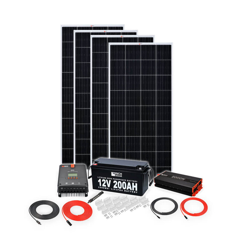 Rich Solar 800 Watt Complete Solar Kit