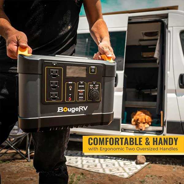 BougeRV Portable Air Conditioner & Power Station