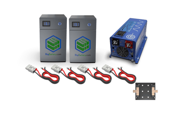 Big Battery | 12V 2X OWL MAX 2 KIT – LifePO4 – 456Ah – 6.036kWh