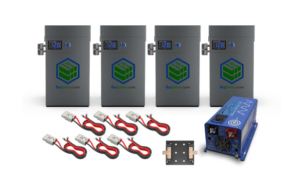 Big Battery | 12V 4X SEAL KIT | LiFePO4 | 912Ah | 12.0kWh