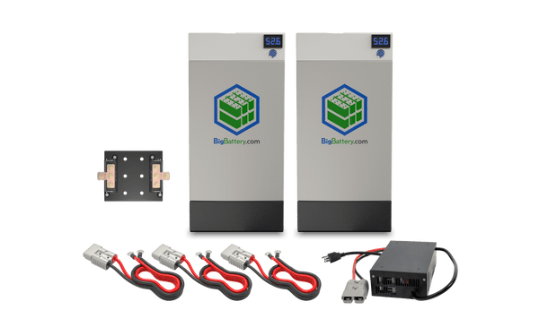 Big Battery | 24V 2x HUSKY ELITE KIT | LiFePO4 | 456Ah | 12kWh