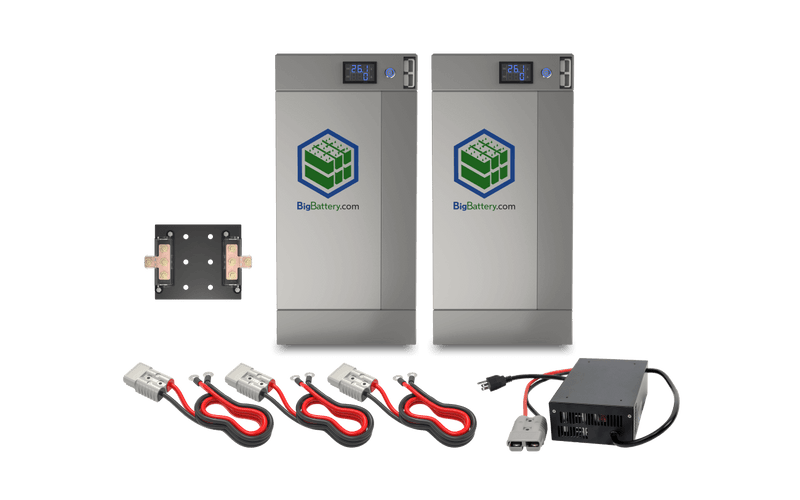 Big Battery | 24V 2x MULE | LiFePO4 | 240Ah | 6kWh