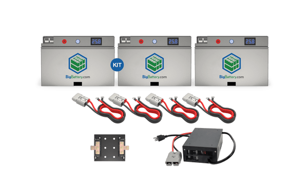 Big Battery | 24V 3X FALCON ELITE KIT – LiFePO4 – 366Ah – 9.3kWh