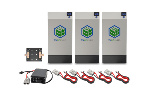 Big Battery | 24V 3x HUSKY ELITE KIT | LiFePO4 | 684Ah | 18kWh