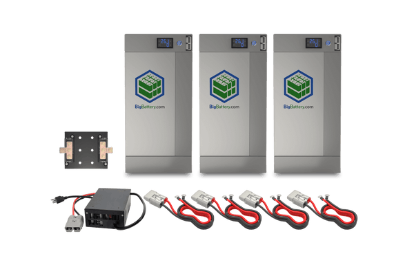 Big Battery | 24V 3x MULE | LiFePO4 | 360Ah | 9kWh