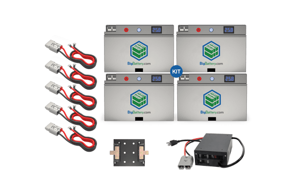 Big Battery | 24V 4X FALCON ELITE KIT – LiFePO4 – 488Ah – 12.4kWh