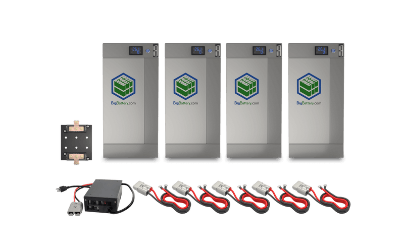 Big Battery | 24V 4x MULE | LiFePO4 | 480Ah | 12kWh