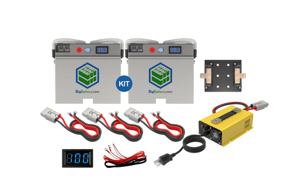 Big Battery | 36V 2X RAPTOR KIT – LiFePO4 128Ah 4.8kWh