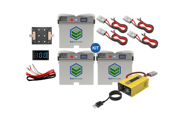 Big Battery | 36V 3X RAPTOR KIT – LiFePO4 192Ah 7.2kWh