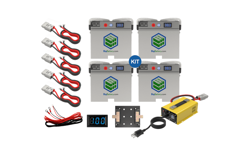 Big Battery | 36V 4X RAPTOR KIT – LiFePO4 256Ah 9.6kWh