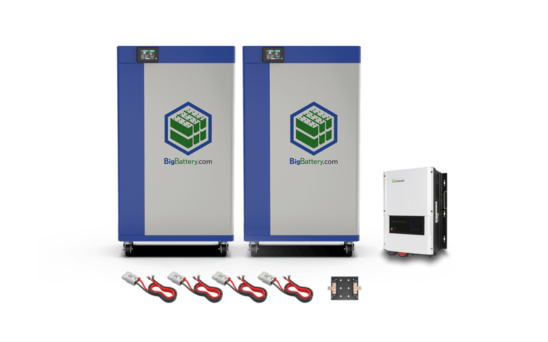 Big Battery | 48V 2X KONG 2 KIT | LiFePO4 | 466Ah | 24kWh