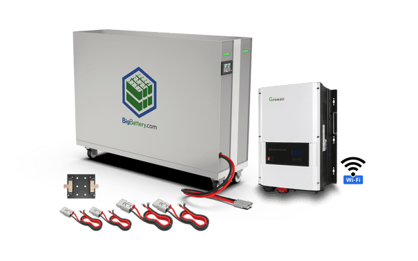 Big Battery | 48V 2X RHINO INVERTER KIT | LiFePO4 | 552Ah | 28kWh