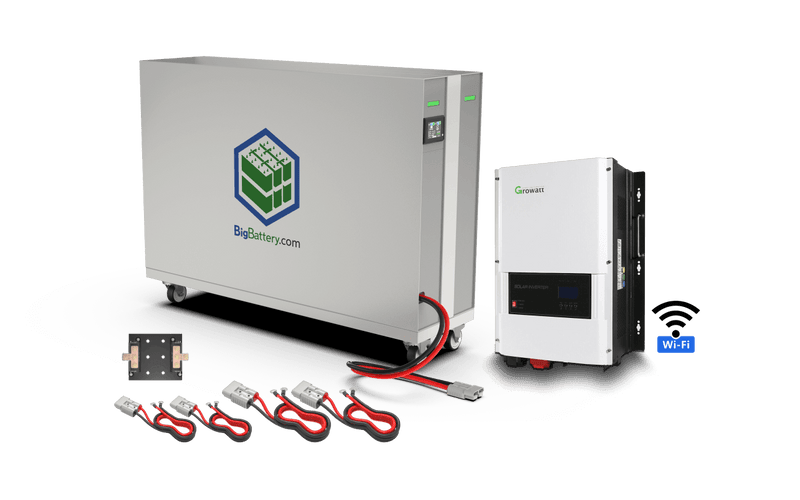 Big Battery | 48V 2X RHINO INVERTER KIT | LiFePO4 | 552Ah | 28kWh