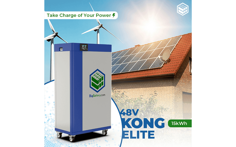 Big Battery | 48V 3X KONG ELITE KIT | LiFePO4 | 900Ah | 45kWh