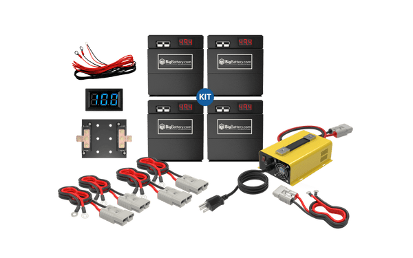 Big Battery | 48V 4X BADGER KIT – NMC – 192Ah – 8.4kWh