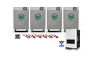 Big Battery | 48V 4X CONDOR ELITE 2 KIT | LiFePO4 | 924Ah | 47.2kWh