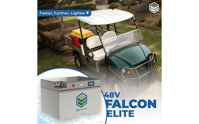 Big Battery | 48V FALCON ELITE KIT – LiFePO4 – 61Ah – 3.1kWh