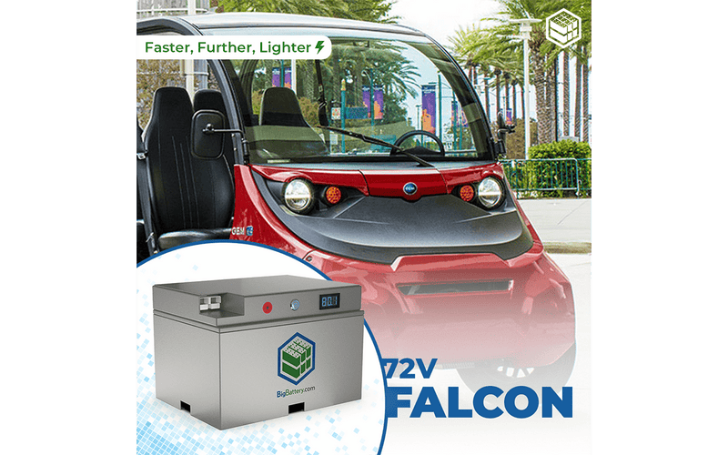 Big Battery | 72V FALCON – LiFePO4 – 28Ah – 2.1kWh