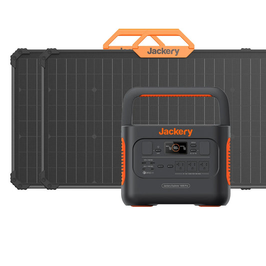 Jackery Solar Generator 1000 Pro | Explorer 1000 Pro + SolarSaga 80W/200W