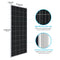 Renogy RSP200D-US 200 Watt 12 Volt Monocrystalline Solar Panel New