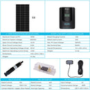 Renogy Premium Solar Kit | 400 Watt 12 Volt Solar Premium Kit W/MPPT or REGO Solar Charge Controller