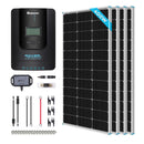 Renogy Premium Solar Kit | 400 Watt 12 Volt Solar Premium Kit W/MPPT or REGO Solar Charge Controller