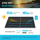 Renogy Monocrystalline Solar Panel with Aluminum Frame | 550 Watts