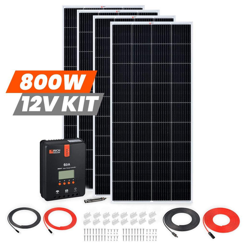 Rich Solar | 800 Watt Solar Kit