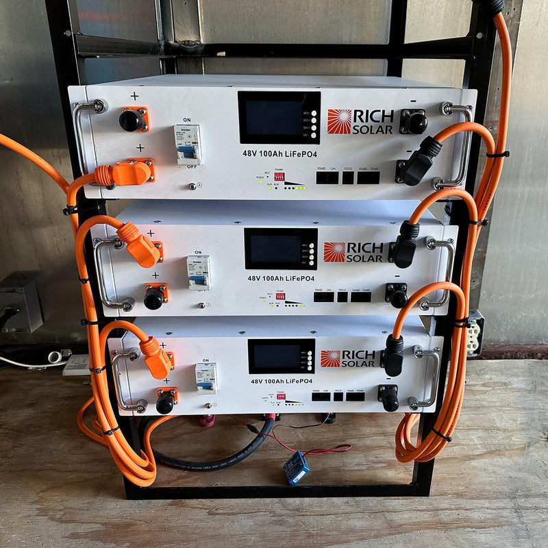 Rich Solar | Alpha 5 Server Lithium Iron Phosphate Battery