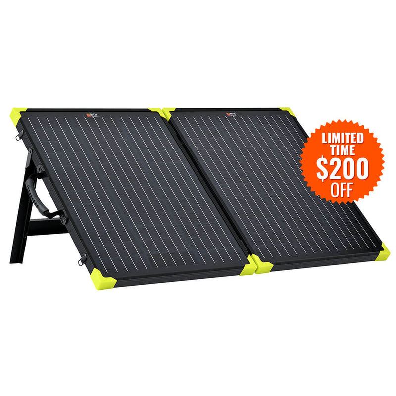 Rich Solar | MEGA 200 Watt Briefcase Portable Solar Charging Kit