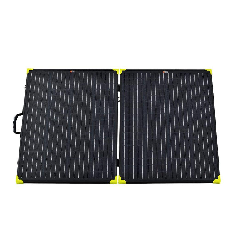 Rich Solar | MEGA 200 Watt Portable Solar Panel Briefcase | Best 12V Panel for Solar Generators and Portable Power Stations | 25-Year Output Warranty