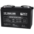 Rich Solar 12V 100Ah Deep Cycle AGM Battery