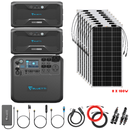 Bluetti AC200MAX + Optional B300 Batteries + Solar Panels Complete Solar Generator Kit