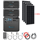 Bluetti AC200MAX + Optional B300 Batteries + Solar Panels Complete Solar Generator Kit