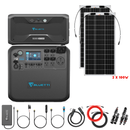 Bluetti AC200MAX + Optional B300 Batteries + Solar Panels Complete Solar Generator Kit