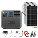 Bluetti AC200P 2,000W 2,000Wh + Solar Panels Complete Solar Generator Kit