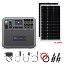 Bluetti AC200P 2,000W 2,000Wh + Solar Panels Complete Solar Generator Kit