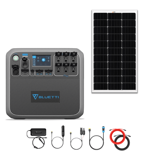 Bluetti AC200P 2,000W 2,000Wh + Solar Panels Complete Solar Generator Kit