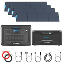 Bluetti AC300 Inverter Module + B300 Batteries + Solar Panels Complete Solar Generator Kit