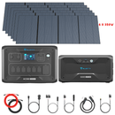 Bluetti AC300 Inverter Module + B300 Batteries + Solar Panels Complete Solar Generator Kit