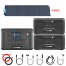 Bluetti AC300 Inverter Module + B300 Batteries + Solar Panels Complete Solar Generator Kit