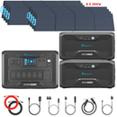 Bluetti AC300 Inverter Module + B300 Batteries + Solar Panels Complete Solar Generator Kit