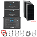 Bluetti AC300 Inverter Module + B300 Batteries + Solar Panels Complete Solar Generator Kit