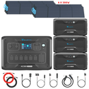 Bluetti AC300 Inverter Module + B300 Batteries + Solar Panels Complete Solar Generator Kit